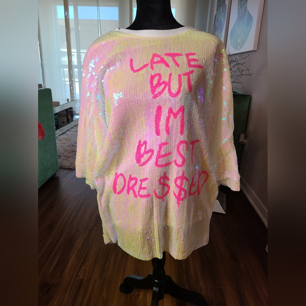 Brand New Sequin Dress or Shirt
